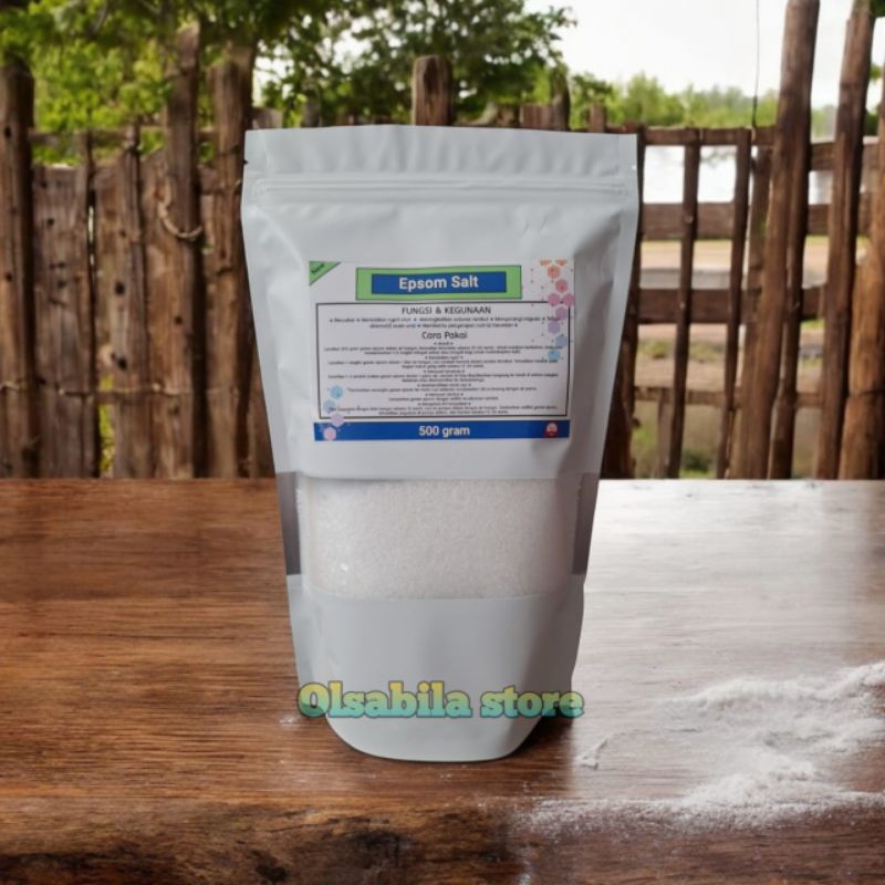 

RB EPSOM SALT /GARAM INGGRIS 500 GRAM KESEHATAN