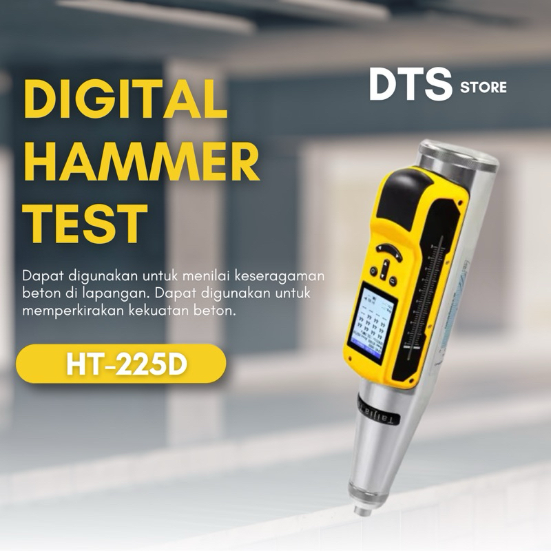 Hammer HT-225D Handheld Portable Digital Concrete Test Hammer HT225D