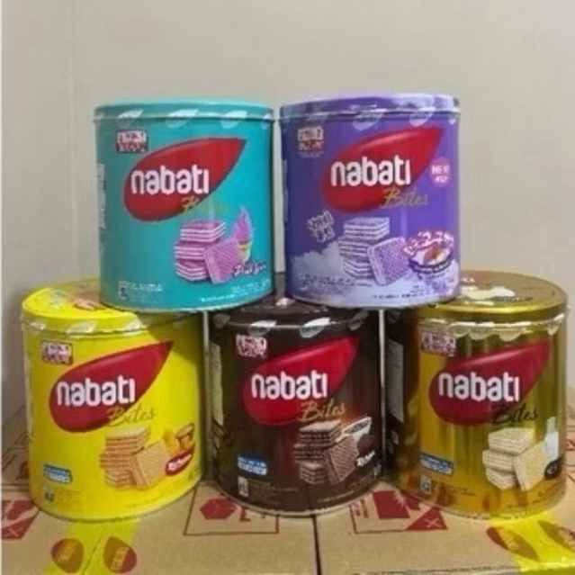 

Nabati Bites Wafer 287g Kaleng Jajanan Lebaran