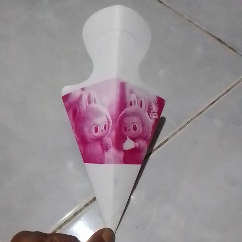 Kertas kentang charly // Kemasan Kentang Curly // Wadah Kentang Curly