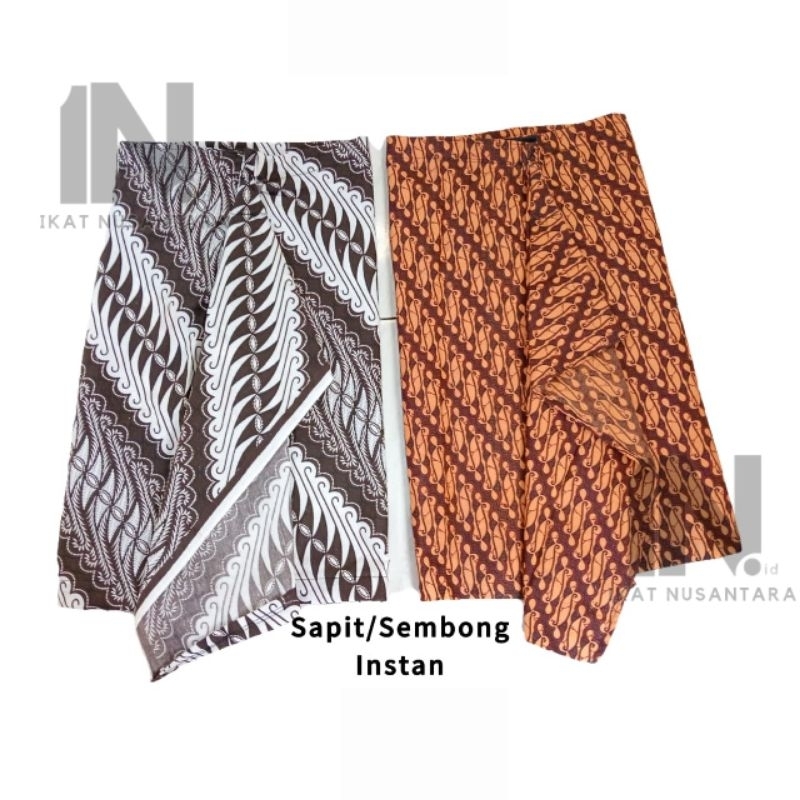 Sapit Urang Instan Sembong Instan Sapit Urang Anak Sapit Urang Dan Blangkon Sapit Urang Dewasa Sapit