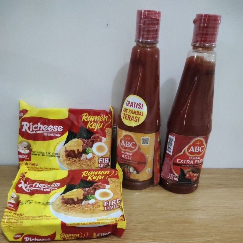 

2 pcs saos abc 275 ml + 2 pcs mie ramen Promo