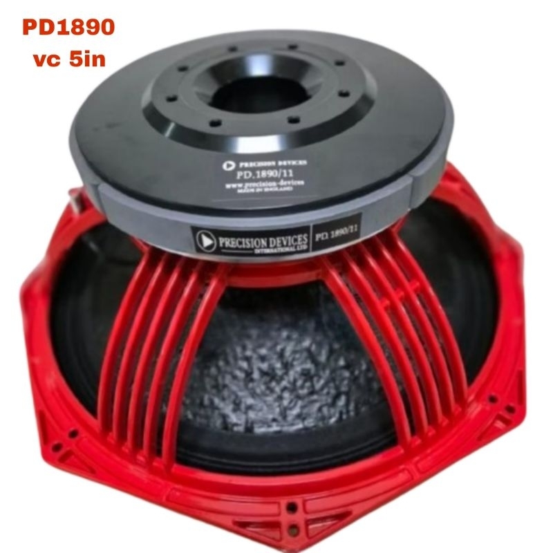 Speaker 18in PD1890 Komponen Speaker PD1890 Vc 5 inch