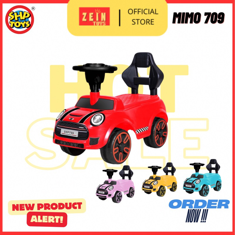 ZEINTOYS Mainan mobil dorong anak lucu kendaraan anak SHP Toys MIMO 709