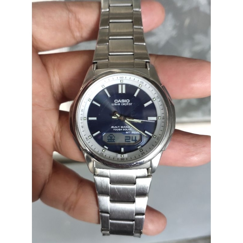 Jam Original Casio Wave ceptor WVA m630 second