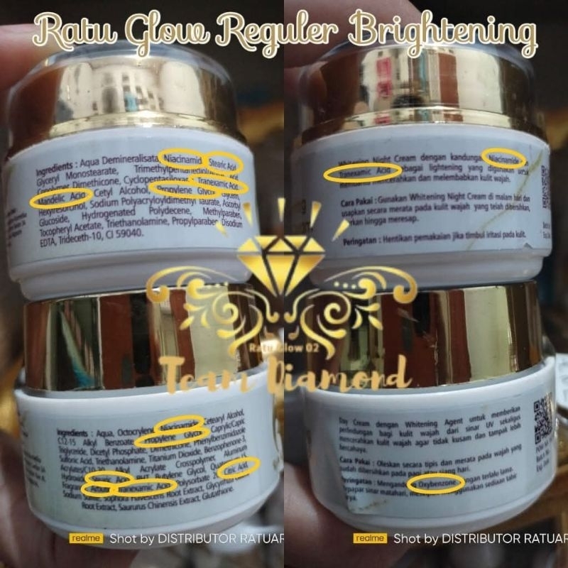 (exp November 2025)night cream Ratu Glow Brightening original 100% BPOM