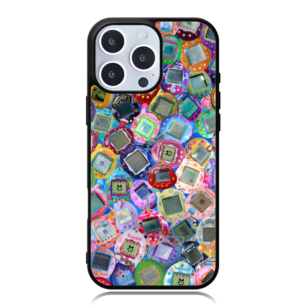 Case iPhone 16 15 14 13 12 11 Mini Plus Pro Max TPU Rubber Custom Softcase Playgame Of Tamagochi