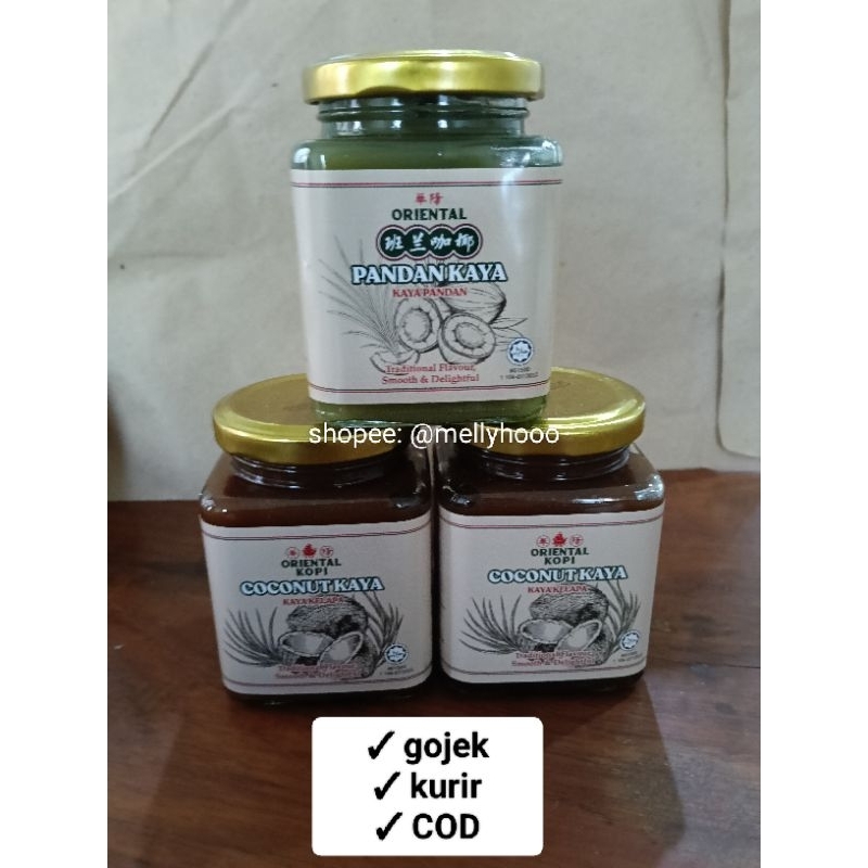 

READY STOCK oriental pandan kaya/oriental traditional kaya/selai oriental kaya