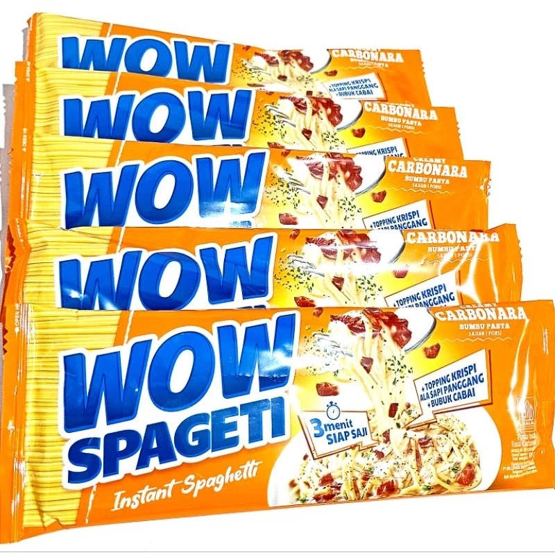 

Wow Spageti Instant Carbonara 88 g