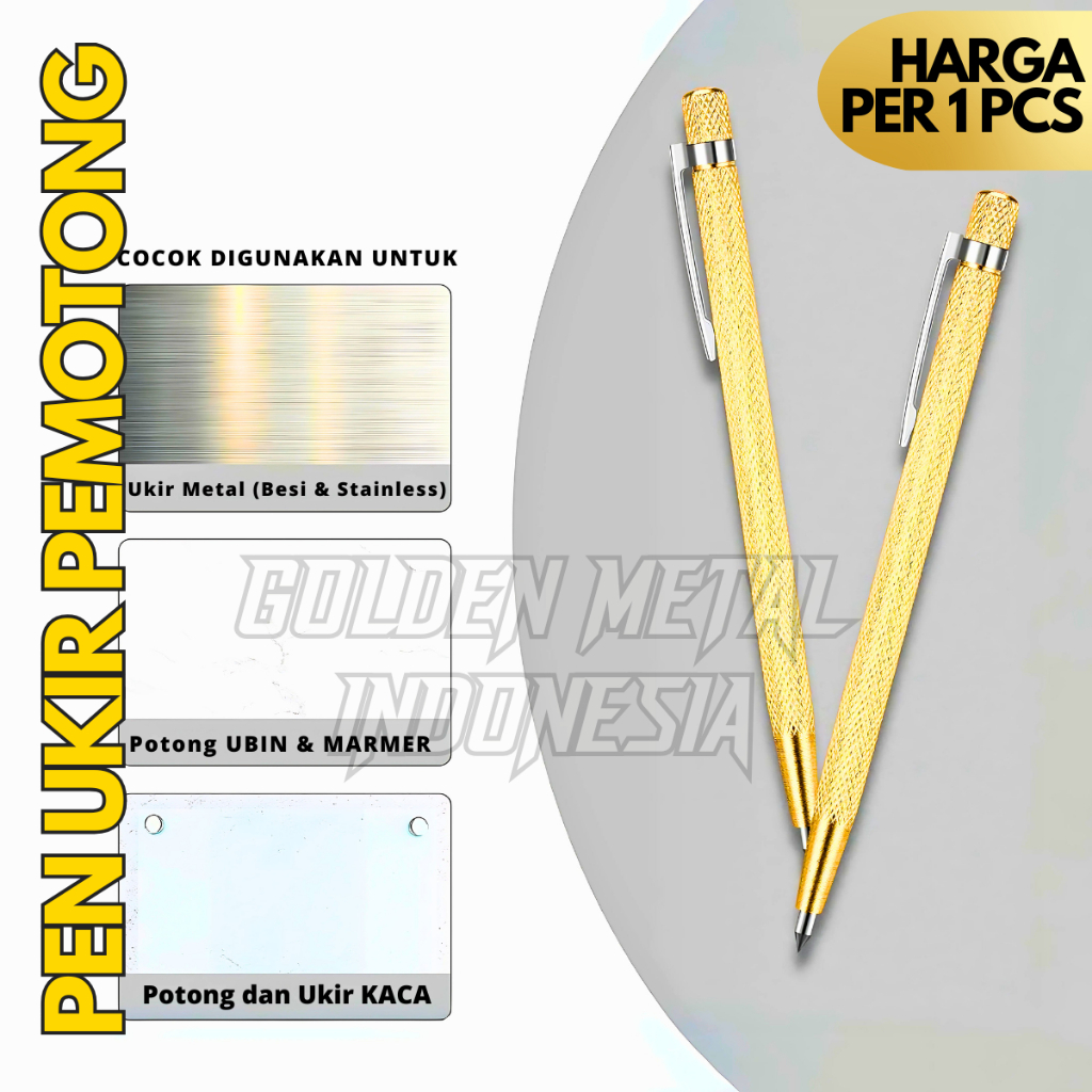 

Pena Ukir Tungsten Carbide Alat Tulis Potong Kaca Keramik Granit Pen