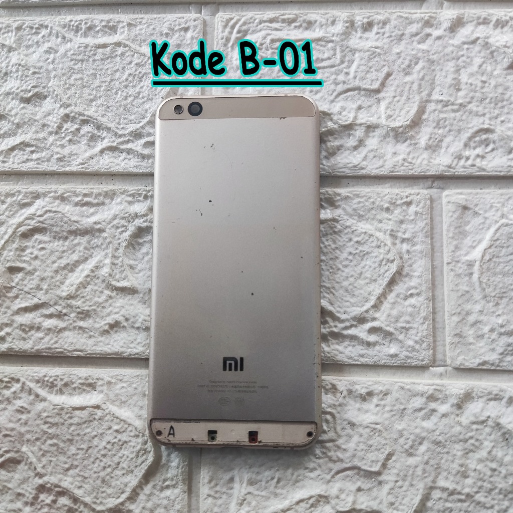 Backdoor Xiaomi MI 5C casing Original copotan - back cover case belakang