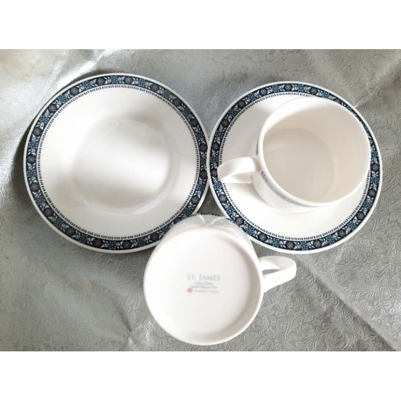 PROMO CUCI GUDANG Coffee & Tea Set Okja St.James (dijual per 1cup & 1saucer)