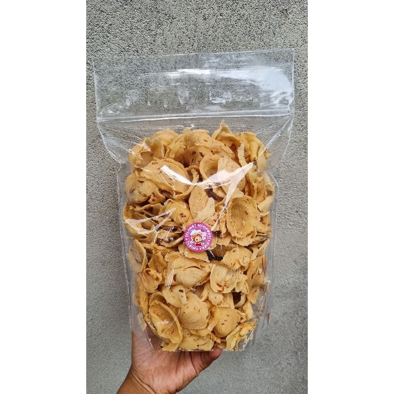 

Kue Bawang merah iris manual/tangan 500 gram