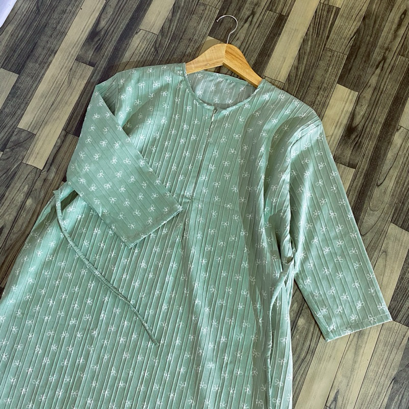 Midi Dress Crinkle Motif | Midi Dress Pita | Midi Dress Crinkle | Midi Dress Cringkle | Midi Dress M