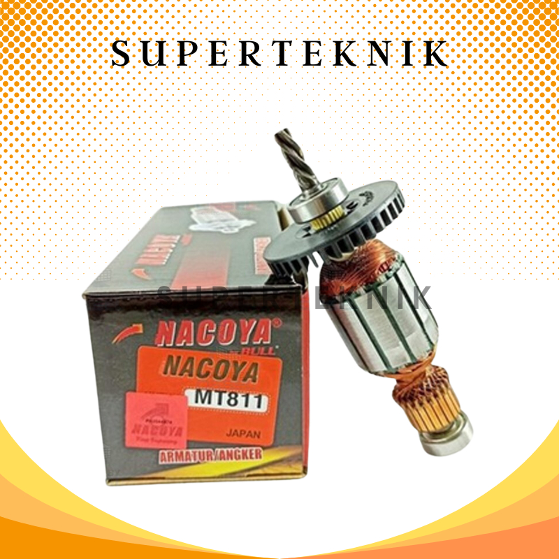 Armature Bor MT 811 Angker Bor MT-811 Nagoya Nacoya / Armature Bor Maktec Mt 811 Nacoya Angker Bor M