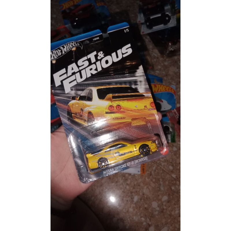 HOTWHEELS NISSAN SKYLINE GT-R R33