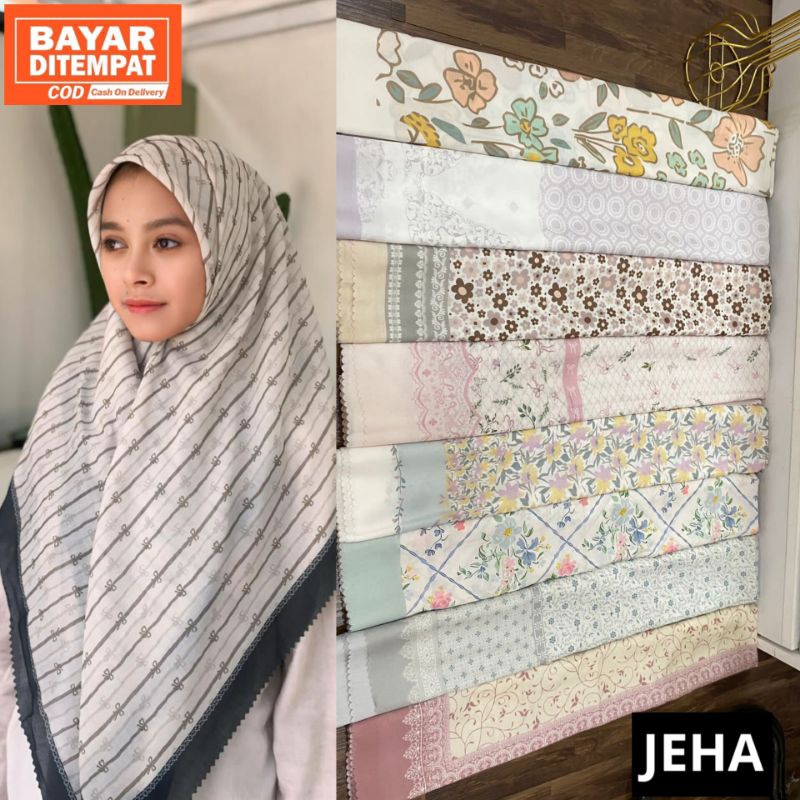 jH (NN03)voal premium deeka/segi empat voal motif premium/bebas pilih motif/segiempat bisa custom de