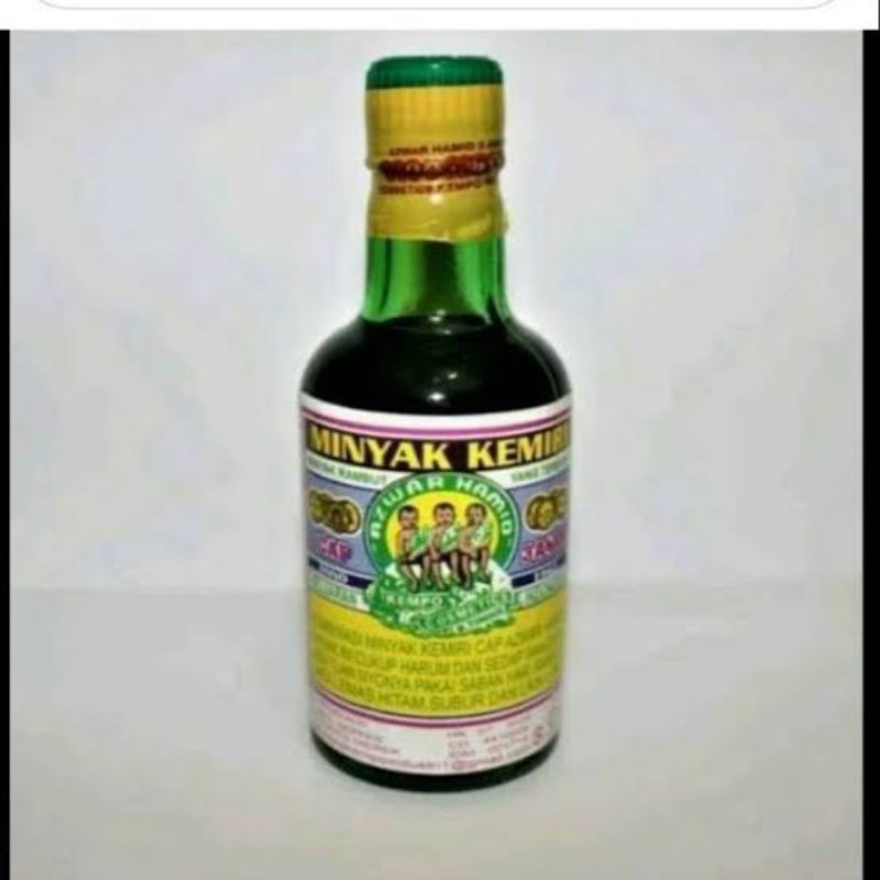 Minyak Kemiri cap 3 anak/ Minyak rambut kemiri/Minyak nutrisi untuk kesehatan Rambut