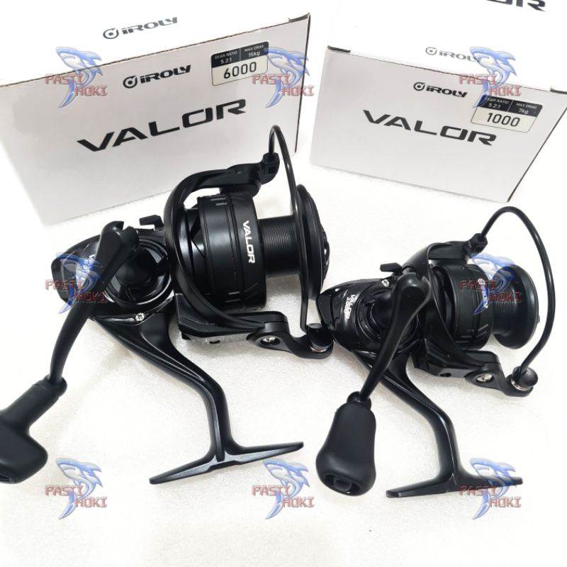 Reel IROLY VALOR spinning power handle 1000 2000 3000 4000 6000