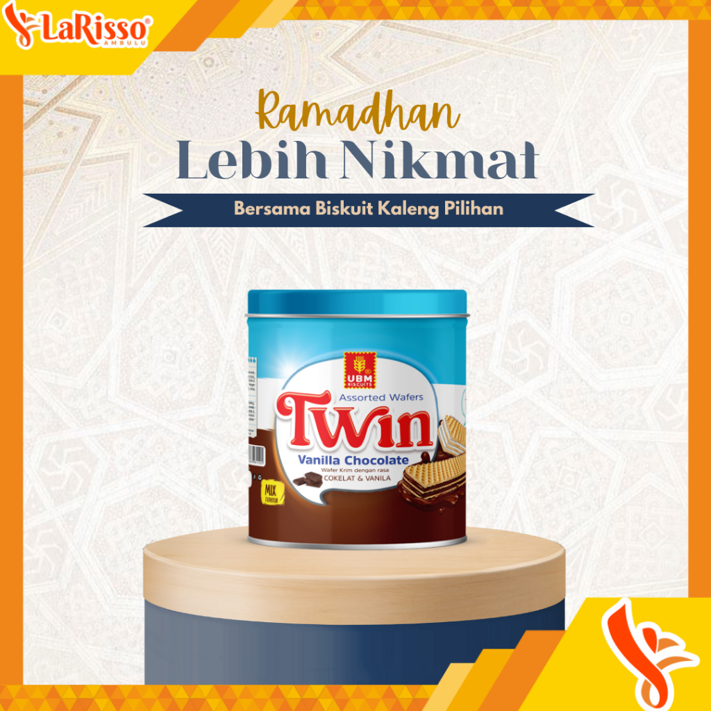 

UBM WAFER TWIN 250GRAM COKLAT VANILA(TWINPACK 2'S)