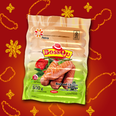 

Bossque Sosis bakar Jumbo isi 8 pcs/500 gram