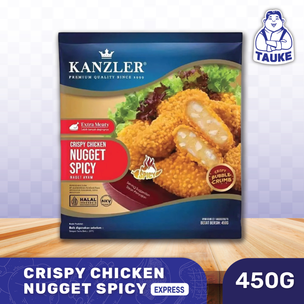 

Kanzler Crispy Chicken Nugget SPICY 450gr
