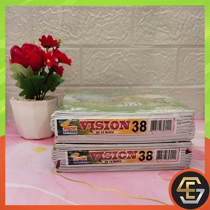 

Buku Tulis VISION 38 Lembar Buku Sekolah Bergaris (1 pack)
