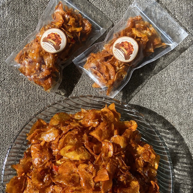 

keripik ubi peyek ubi pencok keripik ketela bumbu rujak