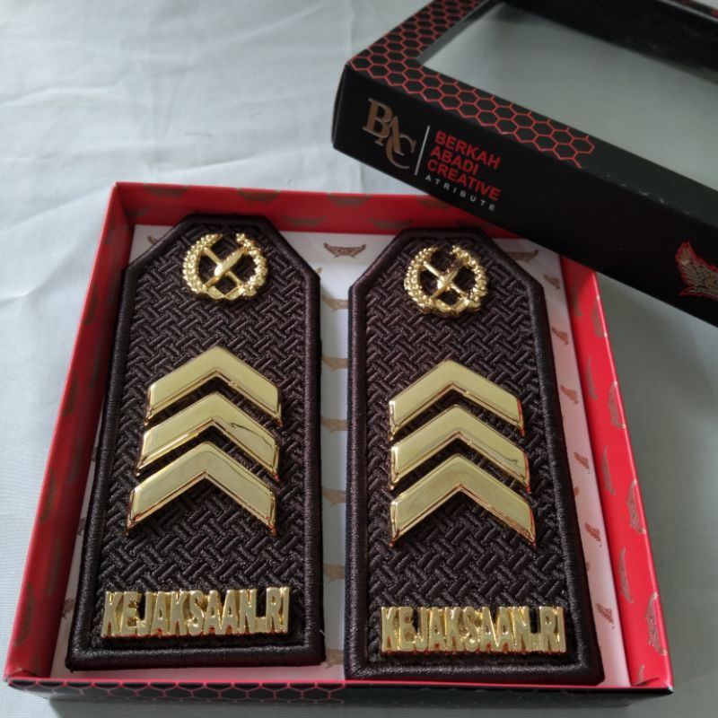 Pangkat Pdu KEJAKSAAN RI 2C Kain Bordir