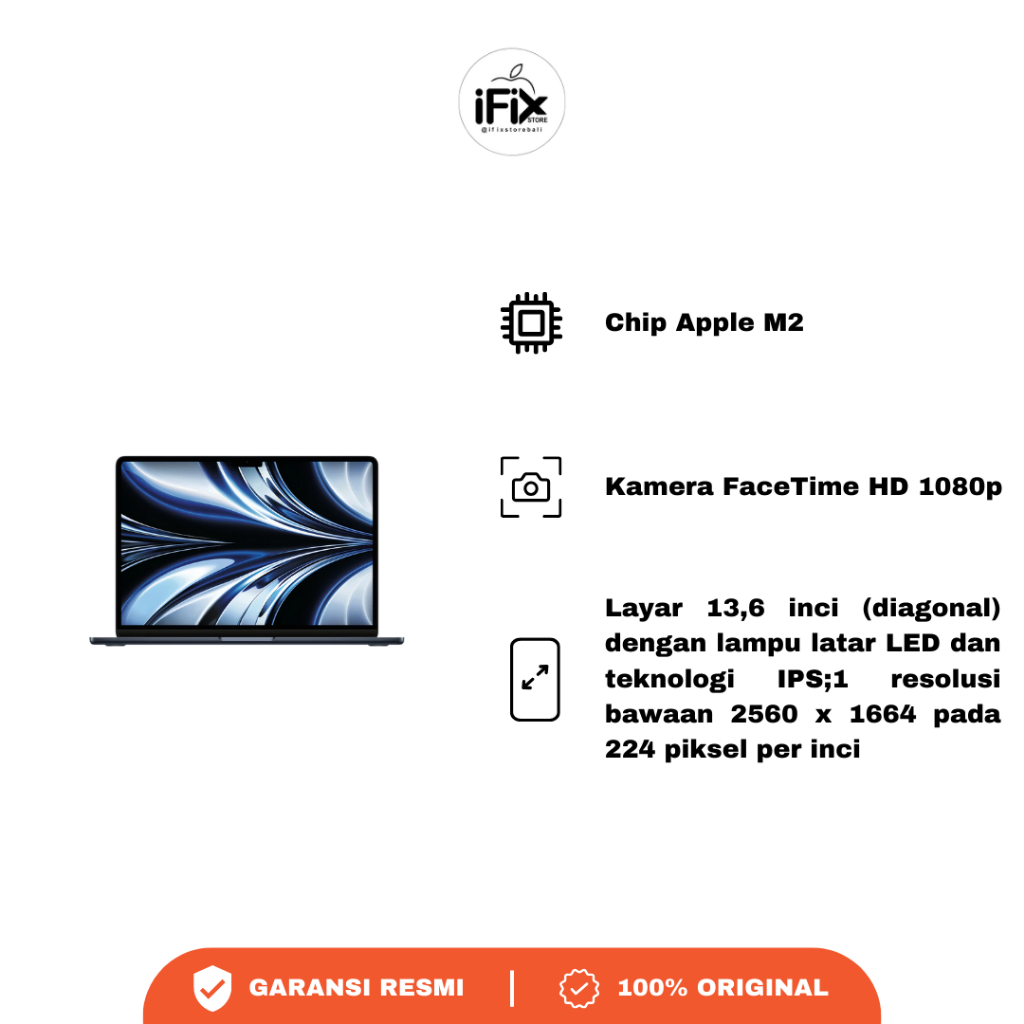 Apple Macbook Air M2 13 Inc 2022