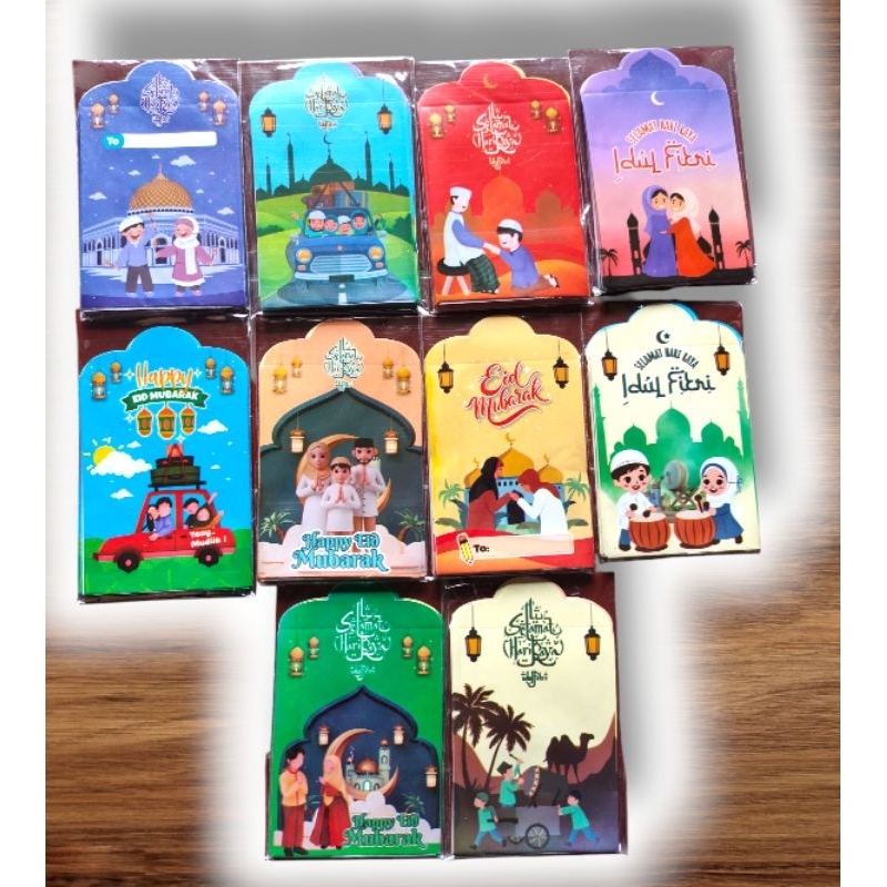 

Amplop Lebaran Motif mesjid dan muslim