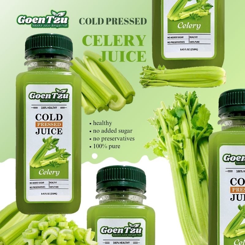 

Jus Seledri / Celery Juice Cold Pressed