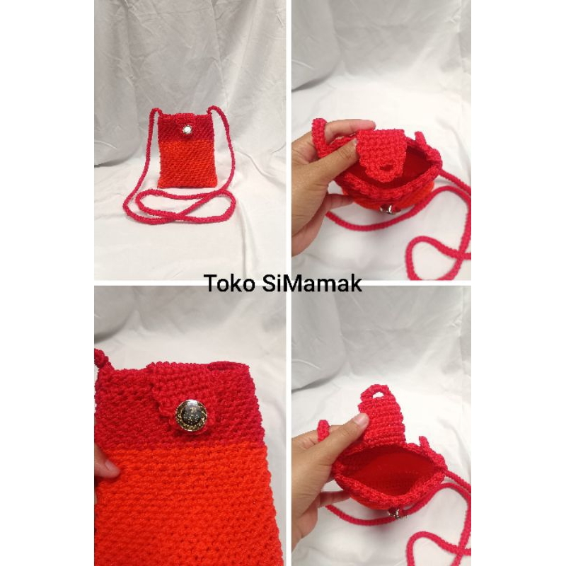 slingbag rajut tas rajut tas handmade tas diy slingbag slingbaghandmade