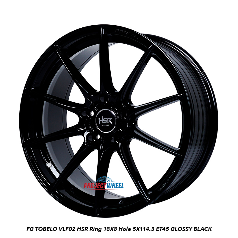 VELG HSR TERIOS RUSH CIVIC CAMRY ACCORD HRV CRV INNOVA DLL VELG HSR FG TOBELO RING 18