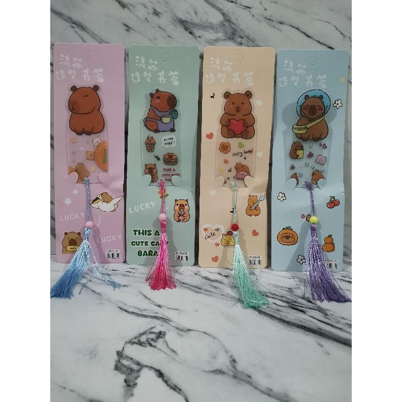 

Bookmark/Pembatas Buku Capybara
