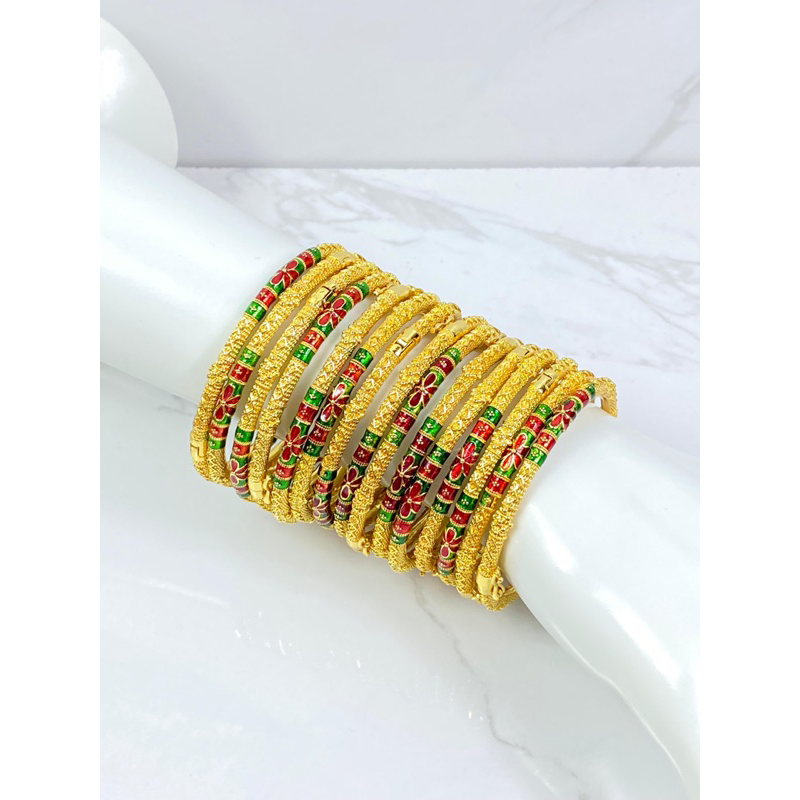 Gelang Keroncong Dubai mirip emas asli