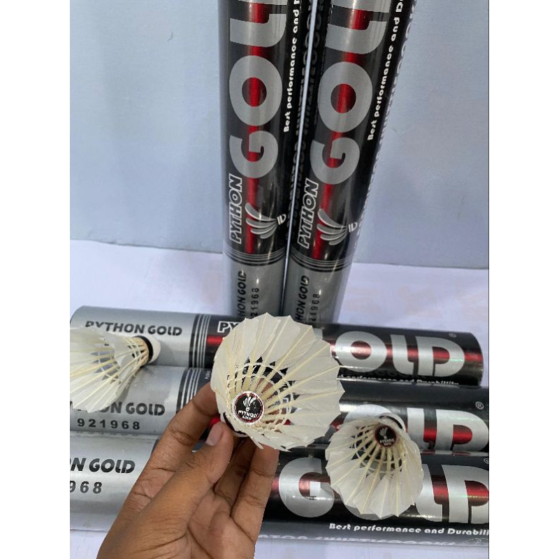 shuttlecock Python gold