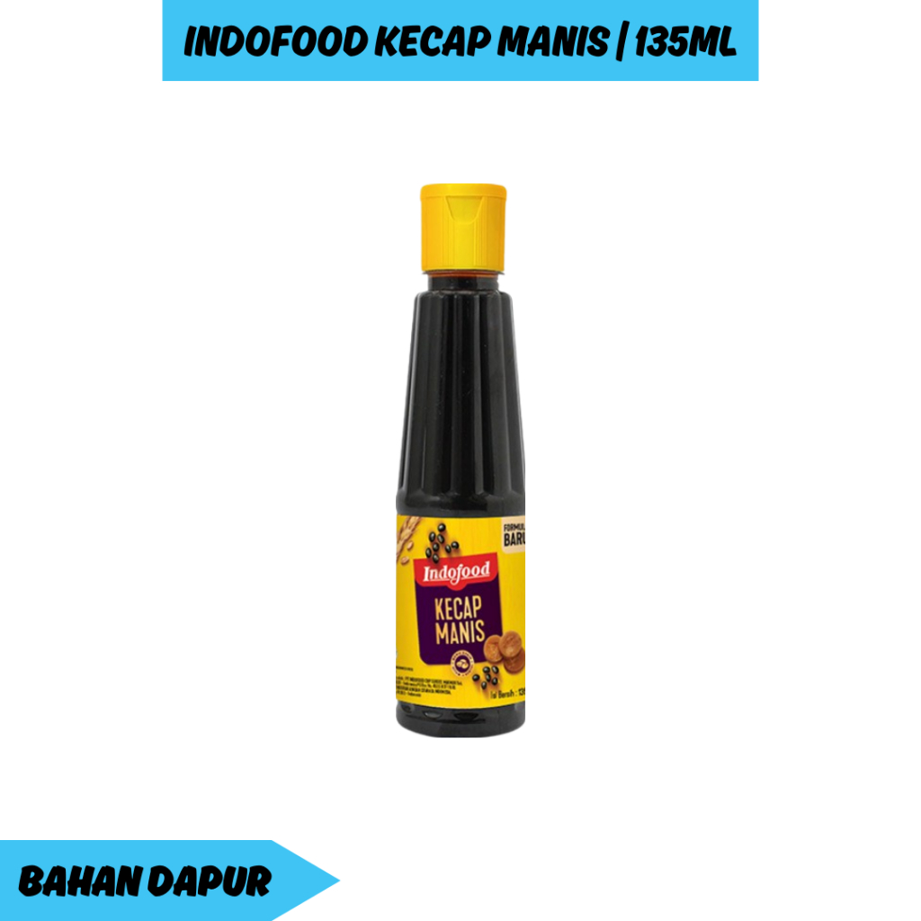 

Indofood Kecap Manis & Gurih 135ml Botol Kecil