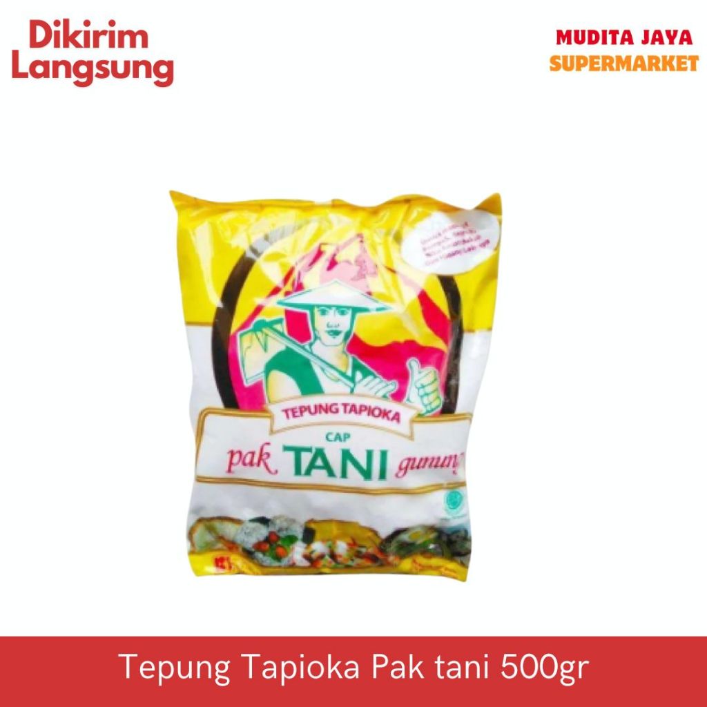 

Tepung Tapioka Pak Tani 500gr Medan