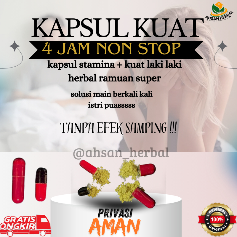 

kapsul kuat herbal ramuan super