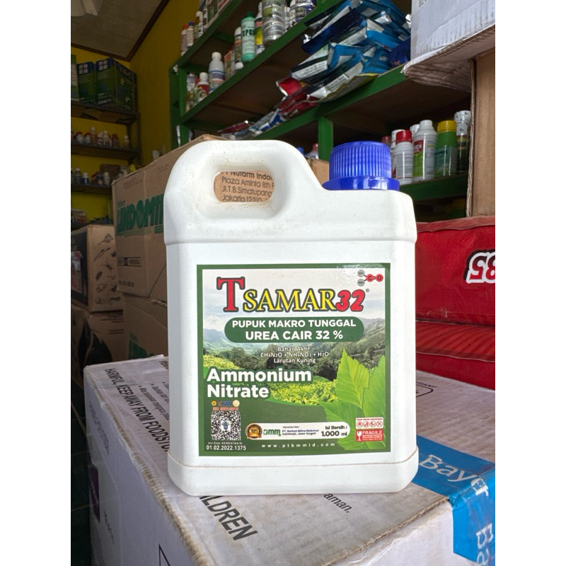 Pupuk Urea Cair 32% Tsamar 32 Amonium Nitrat 1 Liter