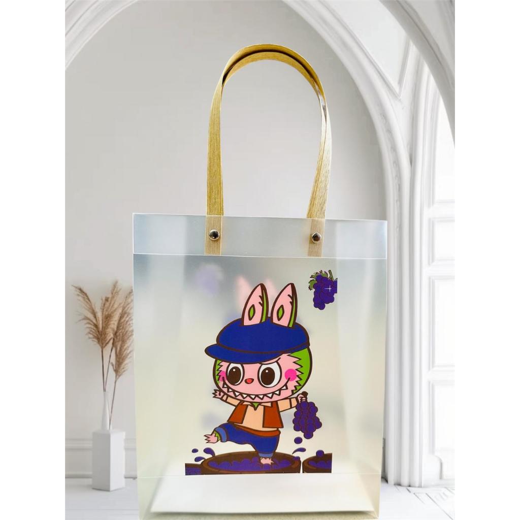 

Tas Belanja Plastik Tenteng Labubu Premium Tas Serbaguna