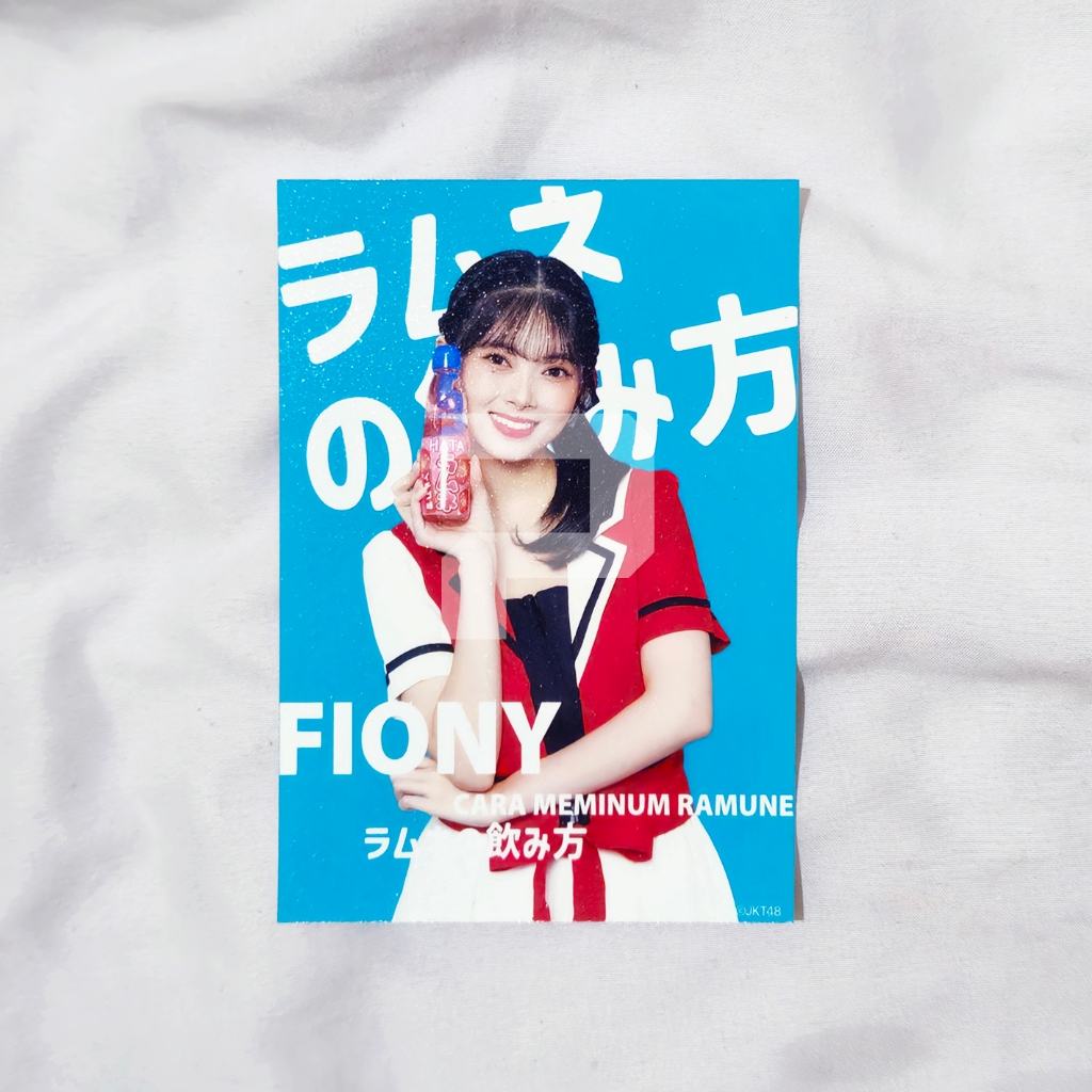 PP / Photopack Fiony JKT48 - Ramune no Nomikata / Cara Meminum Ramune