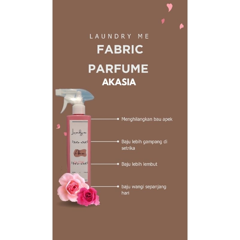 parfum laundry pewangi pakaian Laundry Me Fabric Parfum Akasia