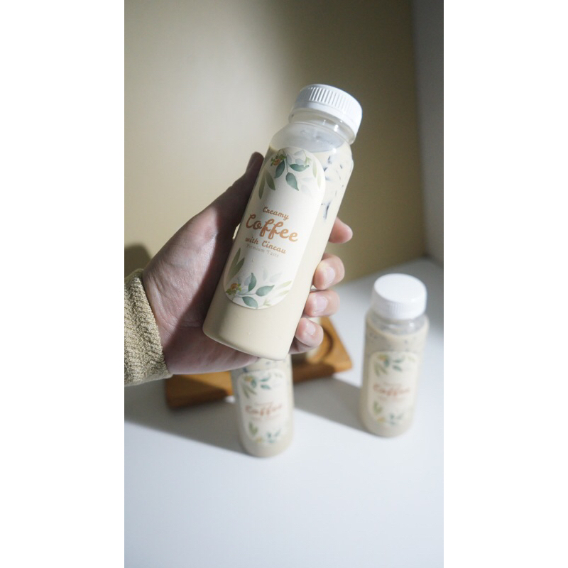 

Creamy Coffee Cincau