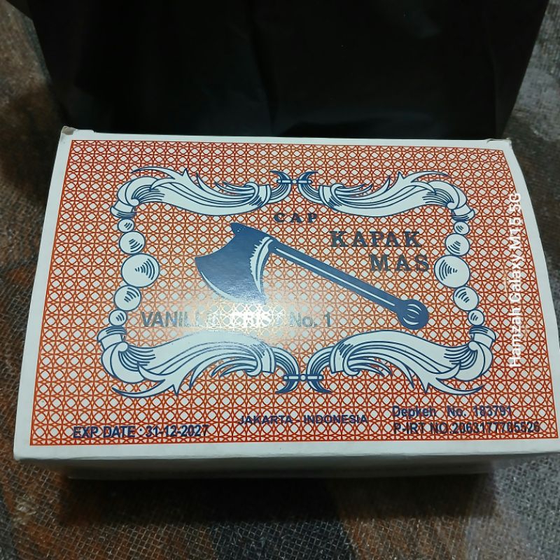 

vanillie crist No.1 cap Kapak Mas