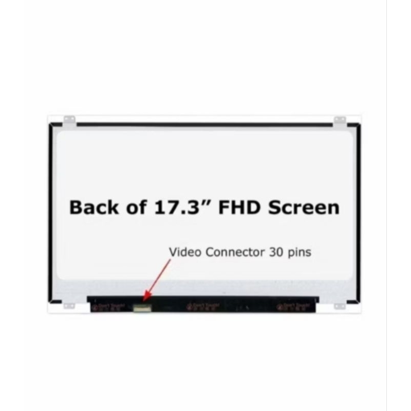 Lcd Led 17.3" FHD Screen 30 pin