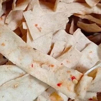 

selondok pedas manis mentah Magelang 1kg kerupuk selondok mentah magelang