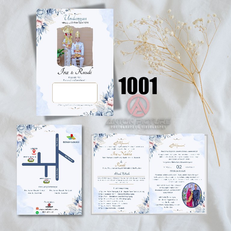 Undangan Pernikahan  Elegan Free Foto