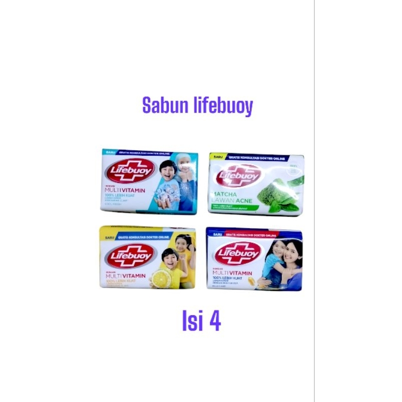 Sabun lifebuoy isi 4 batang
